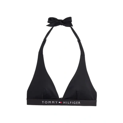 Image of Tommy Hilfiger Original Bikini top, Women&#039;s, Size: 6, Black