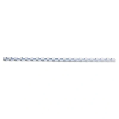 Image of GBC CombBind Binding Combs, 14 mm, 125 Sheet Capacity, A4, 21 Ring, White, Pack of 100, 4028198