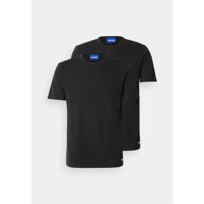 Image of HUGO Naolo 2 PACK Basic Tshirt, Men&#039;s, Size: XS, Black