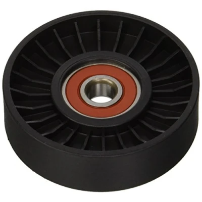Image of Deflection/Guide Pulley, v ribbed belt ASHIKA 129 01 128