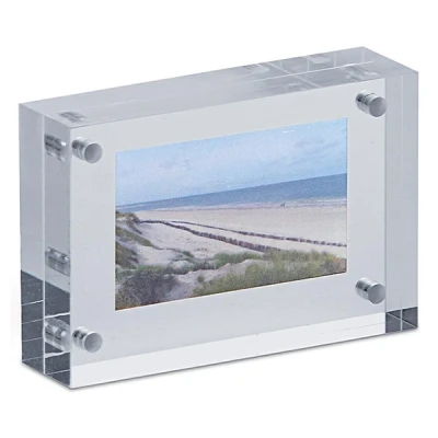 Image of Maul Picture Holder, Acrylic, transparent, 7.5 x 5 2 cm
