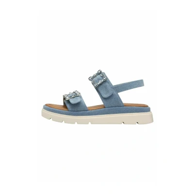 Image of Tamaris Platform sandals, Women&#039;s, Size: 38, Denim shoes