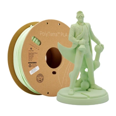 Image of Polymaker 70869 PolyTerra PLA Filament geringerer plasticgehalt 1.75mm 1000g Mint 1 pc(s)