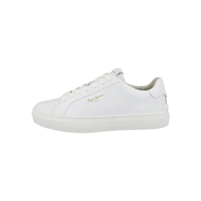 Image of Pepe Jeans Women&#039;s Camden Top W Sneaker, White, 6 UK