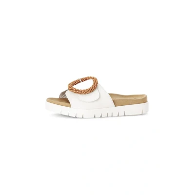 Image of Gabor Women&#039;s Mules, Slippers, White 21, 40 EU