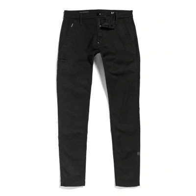 Image of G Star Skinny Chinos, Men&#039;s, Size: 38x34, Dk black