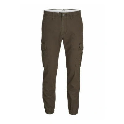 Image of Jack &amp; Jones Jjimarco Jjjoe Cuffed Cargo trousers, Men&#039;s, Size: 27x32, Wren