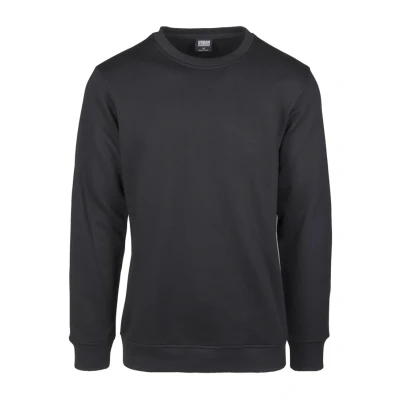 Image of Urban Classics Basic Sweatshirt, Men&#039;s, Size: Medium, Black