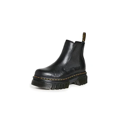 Image of Dr. Martens Audrick Chelsea TALL Platform ankle boots, Women&#039;s, Size: 7, Black lux Leather