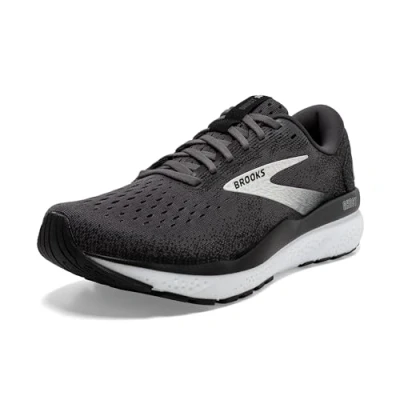 Image of Brooks Ghost 16 Road running shoes, Women&#039;s, Size: 7.5, Black grey white Textile