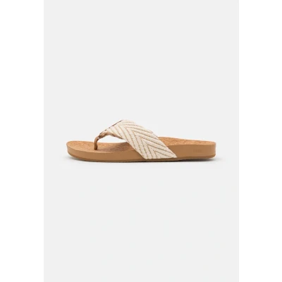 Image of Reef Cushion Strand Tbar sandals, Women&#039;s, Size: 42.5, Vintage shoes