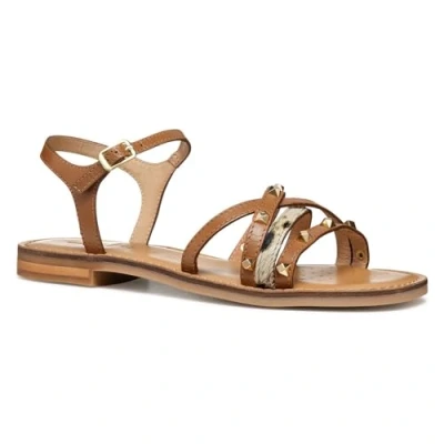 Image of Geox Maddalusiac Sandals, Women&#039;s, Size: 390, Camel shoes