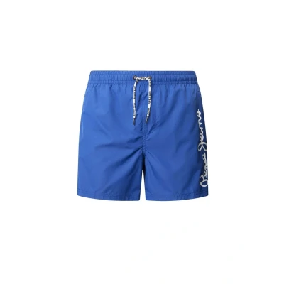 Image of Pepe Jeans LOGO Swimming shorts, Men&#039;s, Size: Large, Anyil blue