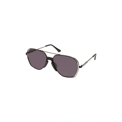 Image of Urban Classics Karphatos Sunglasses, Men&#039;s, Size: One Size, Gunmetal black