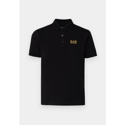 Image of EA7 Emporio Armani Train CORE Polo shirt, Men&#039;s, Size: Small, Black