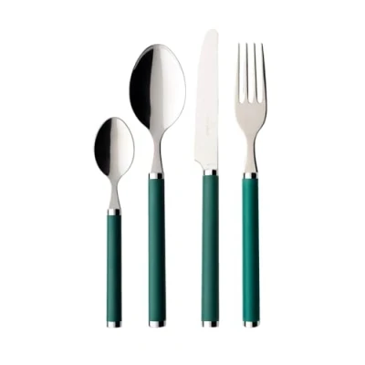 Image of Villeroy &amp; Boch Cutlery Set Play! Green Garden 24 Piece
