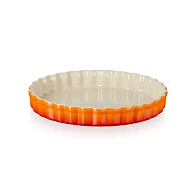 Image of Le Creuset Pie Dish Heritage Volcanic ø 24 cm