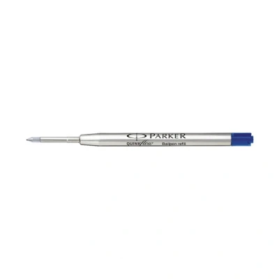 Image of Parker Ballpoint Pen Ink Refill Fine Tip Blue QUINKflow 1 Count
