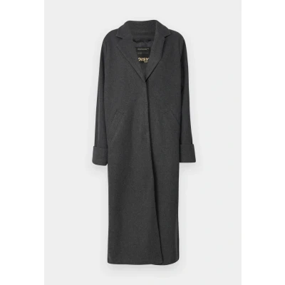 Image of Noisy May Nmcaddy LONG Classic coat, Women&#039;s, Size: 12, Dark grey