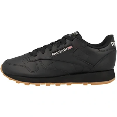 Image of Reebok Classic Leather Trainers Trainers, Women&#039;s, Size: 6, Black shoes