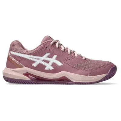 Image of Asics Geldedicate 8 Padel shoes, Women&#039;s, Size: 7.5, Purple oxide/white Textile/synthetics