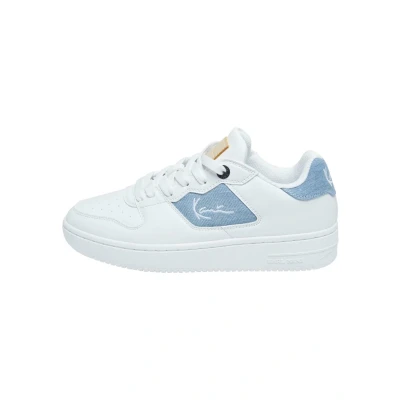 Image of Karl Kani Trainers, Women&#039;s, Size: 5, White light blue shoes