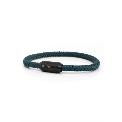 Image of Akitsune Silva Bracelet, Men&#039;s, Size: 6,69&#039;&#039;, Black green