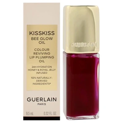Image of GUERLAIN KissKiss Bee Glow 92% Natural Origin Honey Tint Lip Oil 41g (Various Shades) 809 Lavender
