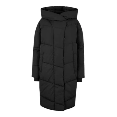 Image of Noisy May Nmnew Tally LONG Winter coat, Women&#039;s, Size: 8, Black