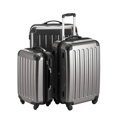Image of HAUPTSTADTKOFFER Alex Hard side Luggage Glossy, 65 cm, 74 Liter, Grey, 75 Hand