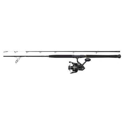Image of Penn Wrath II Boat 702 6000 Combo rod Set 2.13m 20 30lb Line strength Sea fishing
