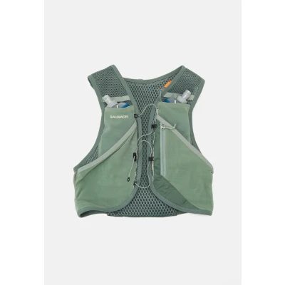 Image of Salomon Active SKIN 4 SET Hydration rucksack, Size: XS, Laurel wreath/lily pad/aloe wash