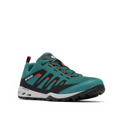 Image of Columbia Vapor VENT Hiking shoes, Men&#039;s, Size: 7, River blue/dark sienna Textile/synthetics
