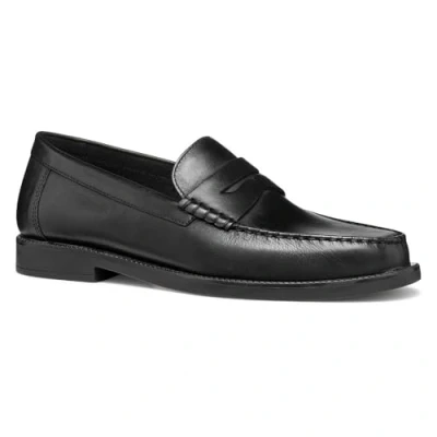 Image of Geox Recanati Smart slipons, Men&#039;s, Size: 7, Black Calfskin