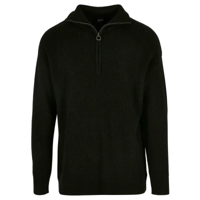 Image of Urban Classics Troyer Jumper, Men&#039;s, Size: Large, Black