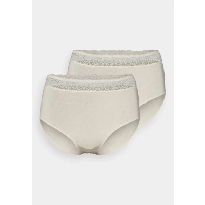Image of Triumph FEEL OF MIDI 2 PACK Briefs, Women&#039;s, Size: Small, Creamy dream