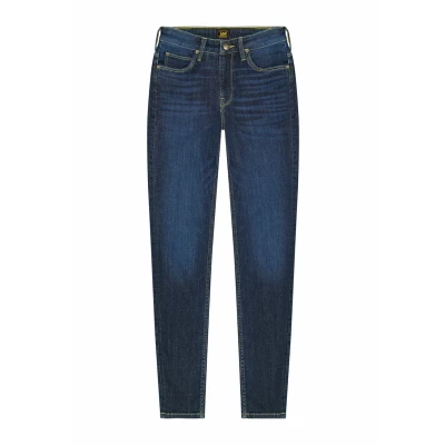Image of Lee Scarlett Jeans Skinny Fit darkblue denim, Women&#039;s, Size: 27x31, Dark blue denim