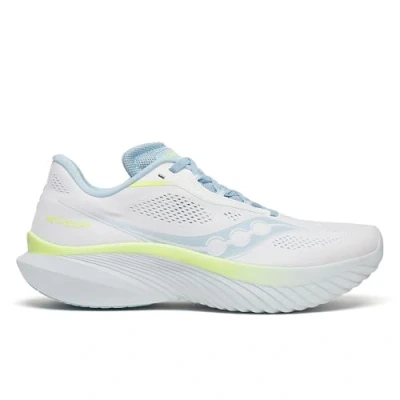 Image of Saucony Kinvara 15 Road running shoes, Women&#039;s, Size: 7, White/icemelt Textile/synthetics