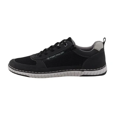 Image of TOM TAILOR Men&#039;s 9580040007 Sneaker, Black, 7.5 UK