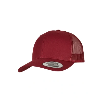Image of Flexfit Retro Trucker Cap, Men&#039;s, Size: One Size, Cranberry