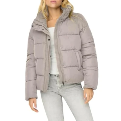 Image of ONLY Onlnewcool Puffer Jacket Winter jacket, Women&#039;s, Size: Medium, Moonbeam
