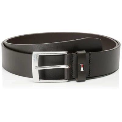 Image of Tommy Hilfiger ADAN Belt, Men&#039;s, Size: 32, Brown