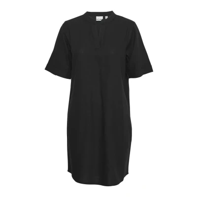 Image of ICHI Ihlino Day dress, Women&#039;s, Size: 6, Black