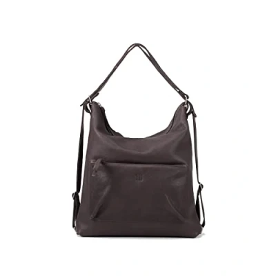 Image of BIBA Women&#039;s Orleans Backpack Bag, Dark Brown, 30 x 38 6 cm