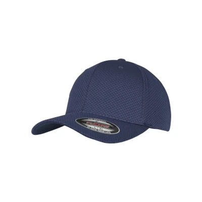 Image of Flexfit 3D Hexagon Cap, Size: S/M, Navy