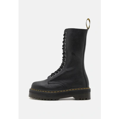 Image of Dr. Martens 1B99 Quad Platform boots black, Size: 4, Black Leather