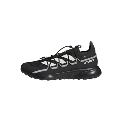 Image of Adidas Terrex Voyager 21 Travel Hiking shoes, Men&#039;s, Size: 5.5, Core black chalk white grey two Synthetics