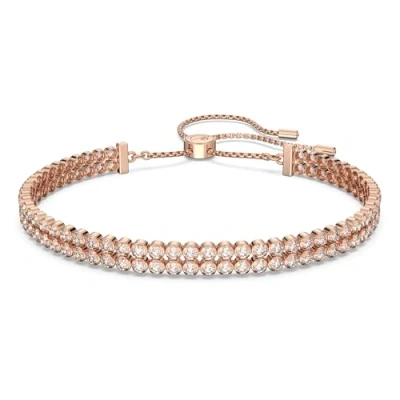Image of Swarovski Subtle Bracelet rosegoldcoloured, Women&#039;s, Size: One Size, Rosegold coloured