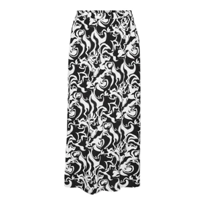 Image of Vero Moda Vmeasy Ankle Skirt Maxi skirt, Women&#039;s, Size: Medium, Snow white/black