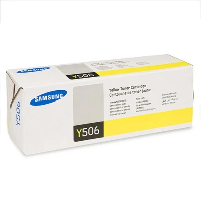 Image of Samsung SU515A CLT Y506L High Yield Toner Cartridge, Yellow, Pack of 1